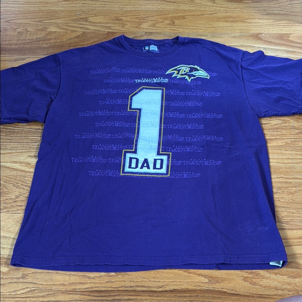 Baltimore Ravens number 1 dad shirt